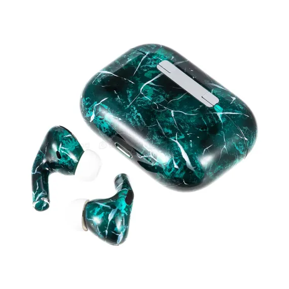 Apple AirPods Pro 2 USB-C Green Marble Total Gloss