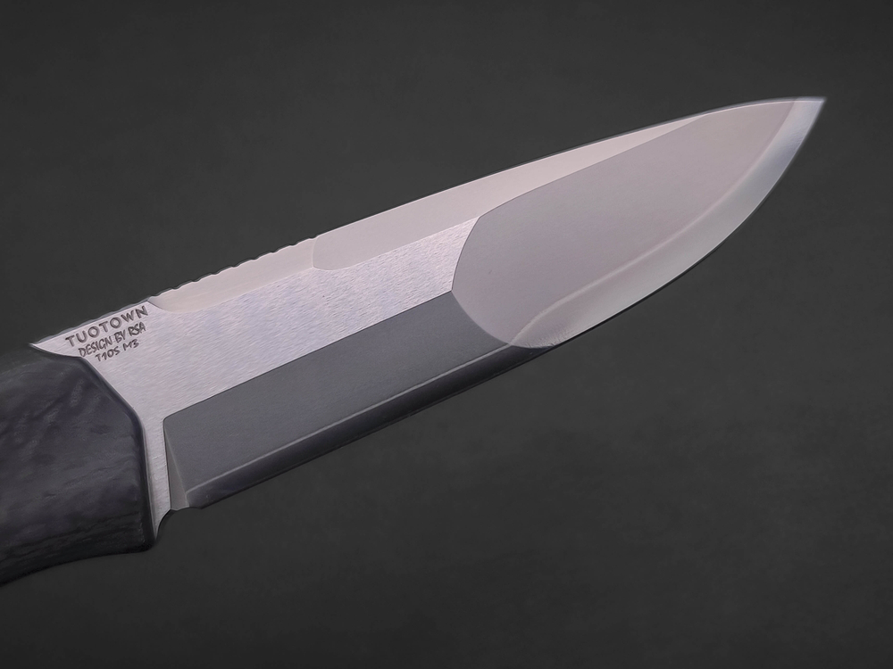 Нож туристический Eclipse RSA [T10S-M3 Carbon G10]