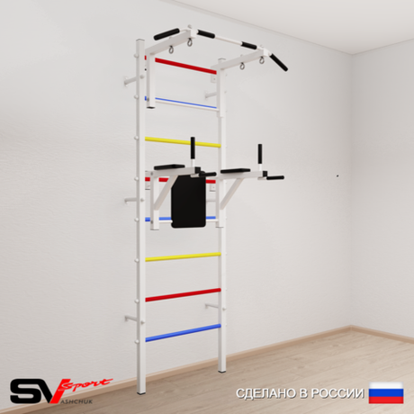 Шведская стенка Sv Sport усиленная 603 (Турник стандарт/Брусья)