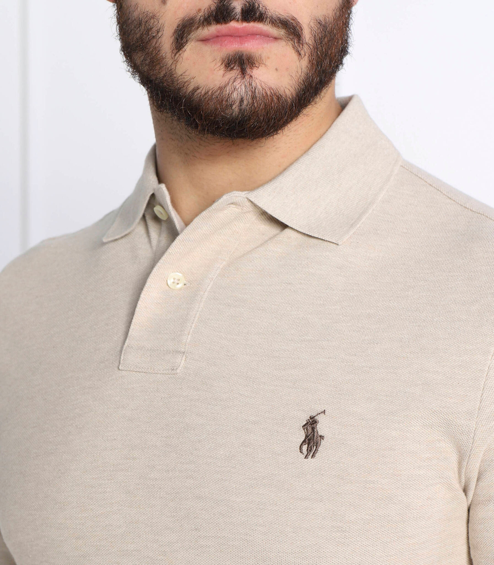 Поло POLO RALPH LAUREN - бежевый(710681126)