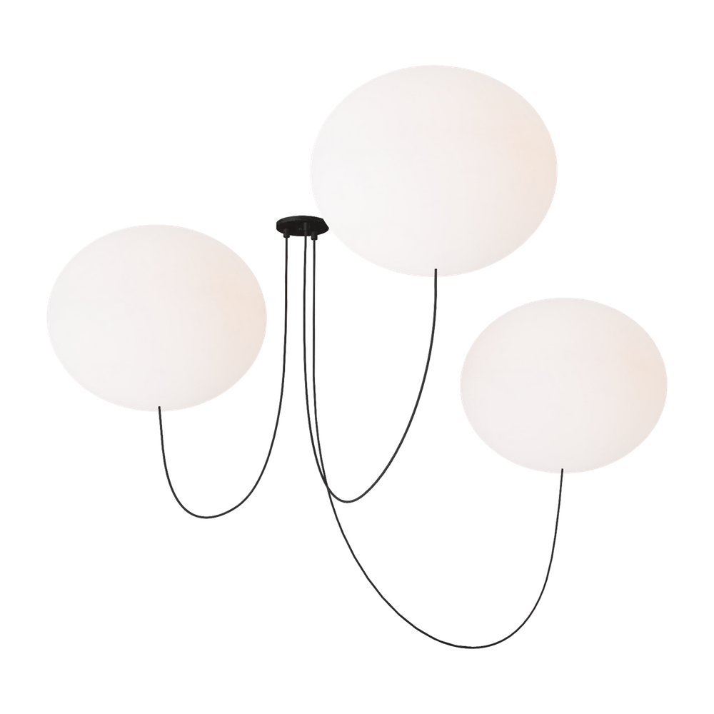 Люстра Visual Comfort Helium X-Large 3 Light Chandelier