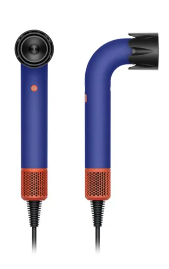 Фен Dyson Supersonic R Pro HD18, синий/оранжевый (Vinca blue/Topaz orange) EU