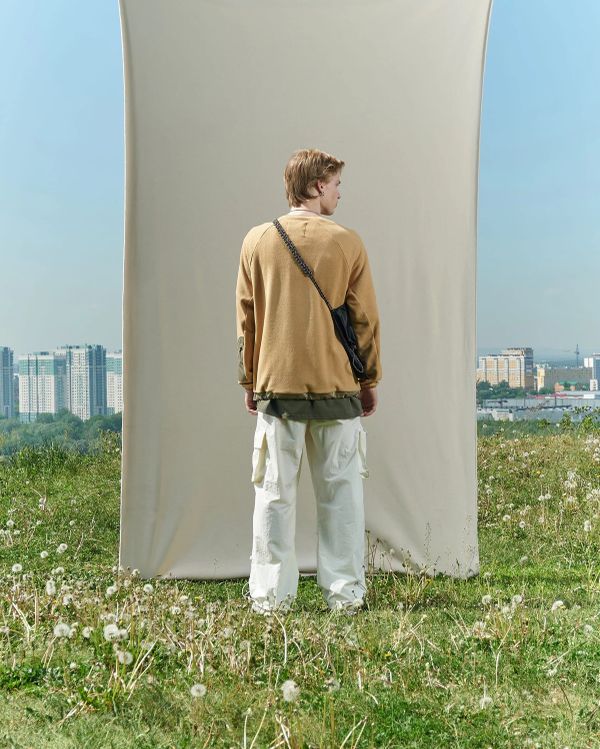 Толстовка Utilitarian карри - фото 6