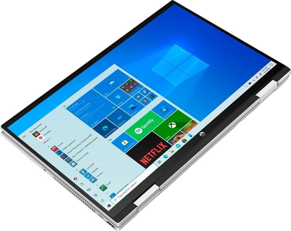 Ноутбук HP Pavilion x360 15-er0004ur (3B2W3EA) 15 i5-1135G7 8Gb SSD 512Gb Intel Iris Xe Graphics 15,6 FHD IPS TS(MLT) 43Вт*ч Win10 Серебристый