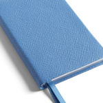 Smythson Блокнот Panama Notebook Liberty Nile Blue