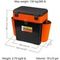 Ящик зимний Helios "FishBox" (19л) оранжевый