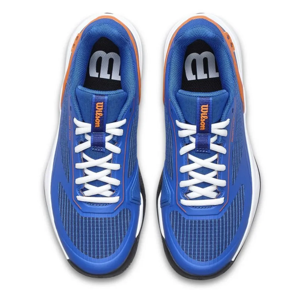 Детские теннисные кроссовки Wilson Rush Pro 5 JR - blue/white/original