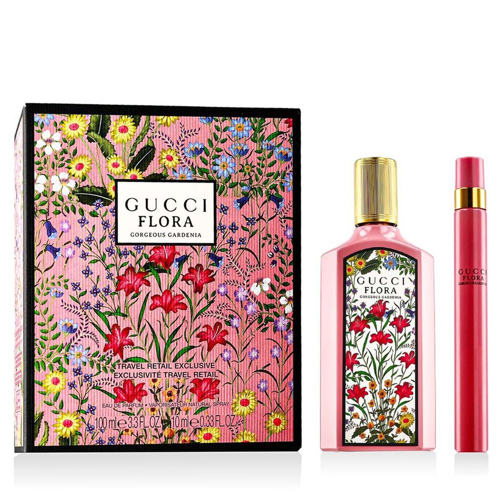 Gucci Flora Gorgeous Gardenia EDP 100 ml + EDP MINI 10 ml (woman) 1 pcs