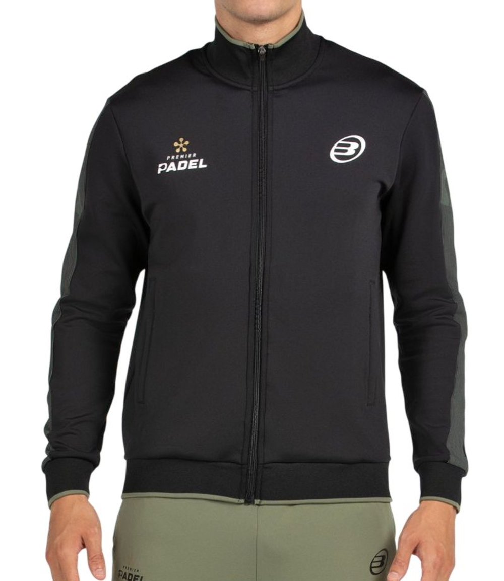 Куртка теннисная Bullpadel Pindaro Sweatshirt - negro