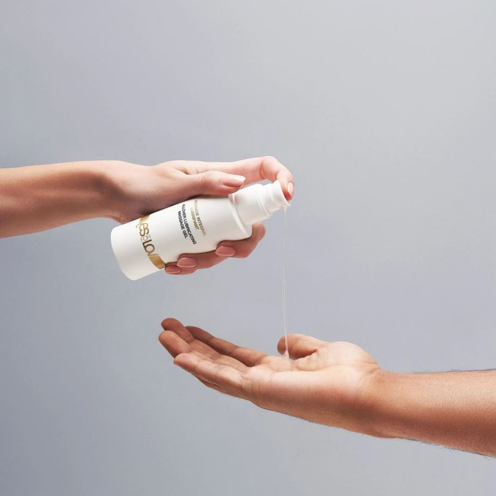 Массажный гель и лубрикант 2в1 Yesforlov "ALLOVER LUBRICATING MASSAGE GEL"