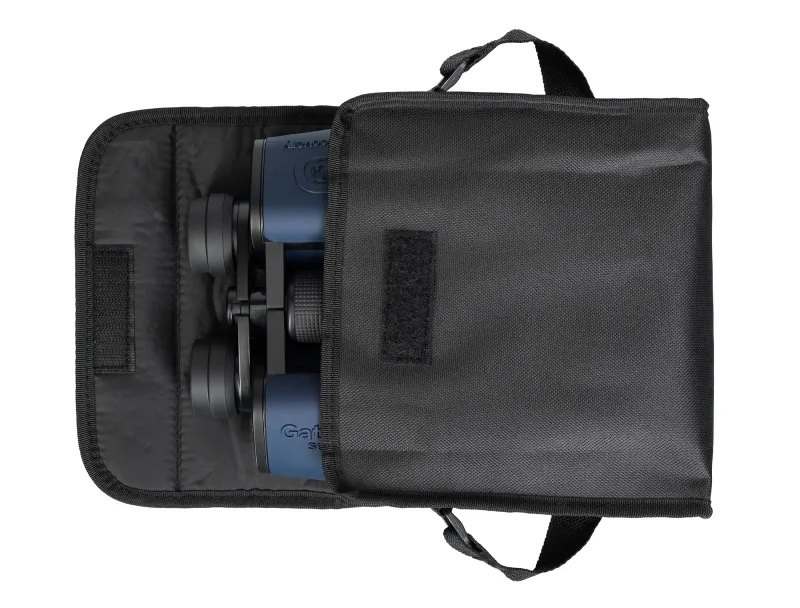 Бинокль Levenhuk Discovery New Gator 20x50 в черном чехле, вид сверху