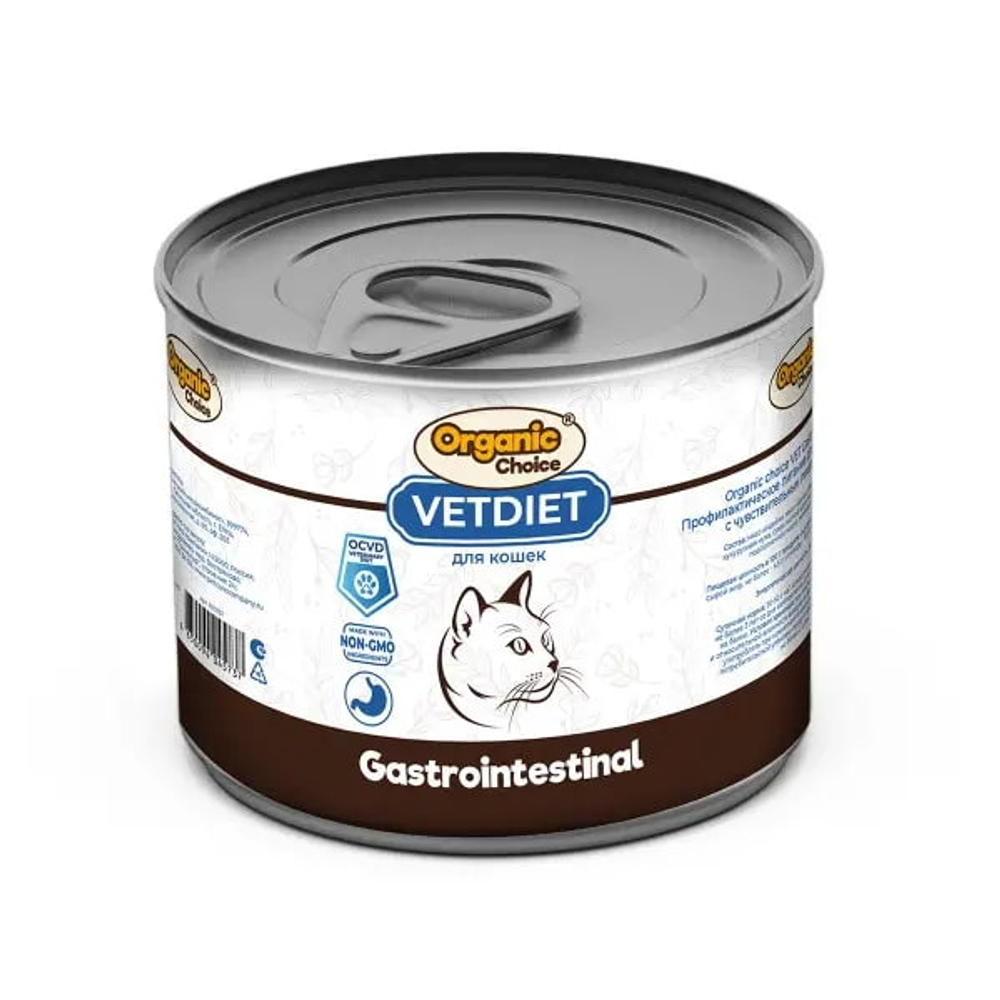 Organic Сhoice Vetdiet Gastrointestinal консервы для кошек 240 г
