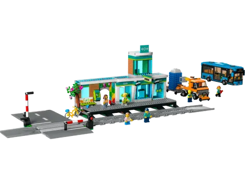 Конструктор LEGO City 60335 Железнодорожная станция
