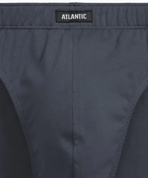 Мужские трусы (5шт) слипы спорт Atlantic 5SMP-002, хлопок, светло-голубой + графитовый + черный + светлый хаки + голубой