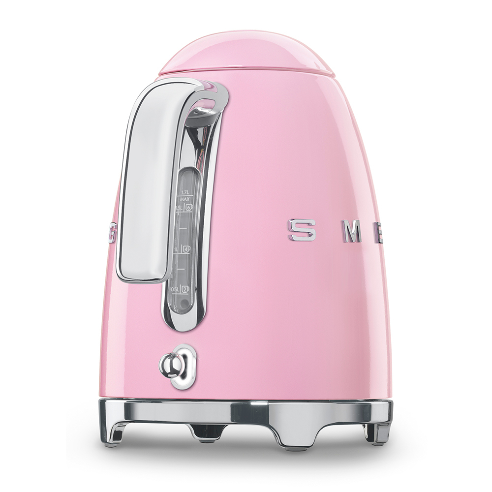 Чайник 1.7л Smeg Стиль 50-х годов 3D розовый