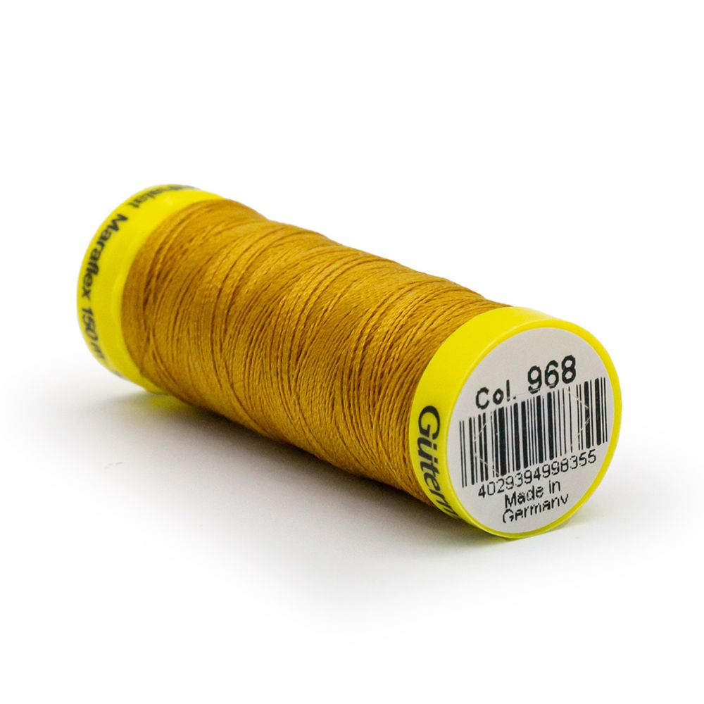 Нитки для трикотажа Gutermann Maraflex 120 (150 метров), 5 кат. | 968 золотой