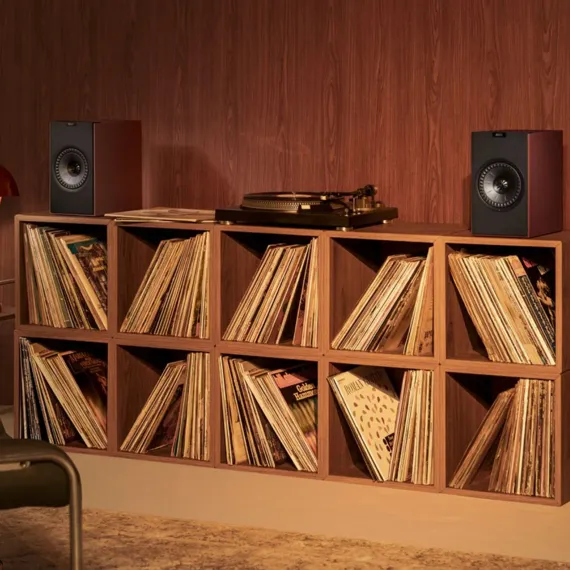 KEF Coda W Vintage Burgundy