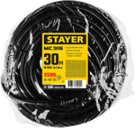 STAYER МС-315, ПВС, 3 x 1.5 мм2, 30 м, 3500 Вт, IP44, силовой удлинитель-шнур (55028-30)