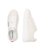 Кожаные кроссовки Dsquared2 - кремовый(SNM0354 25107398)