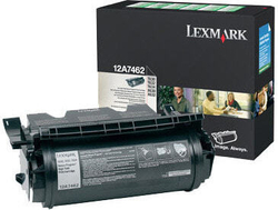 Картридж тонерный Подлинный Черный Lexmark 12A7462 1 шт