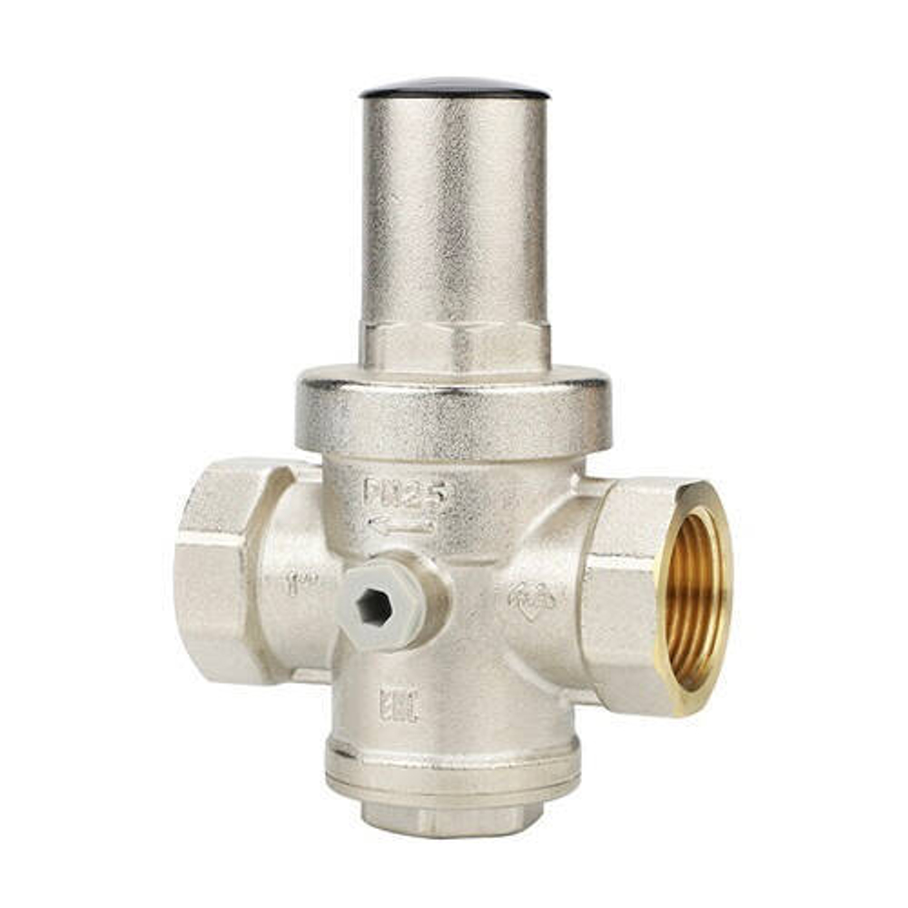 Регулятор давления поршневой Varmega - 1"1/4 (ВР/ВР, PN25, Tmax 130°C, с выходом под манометр)