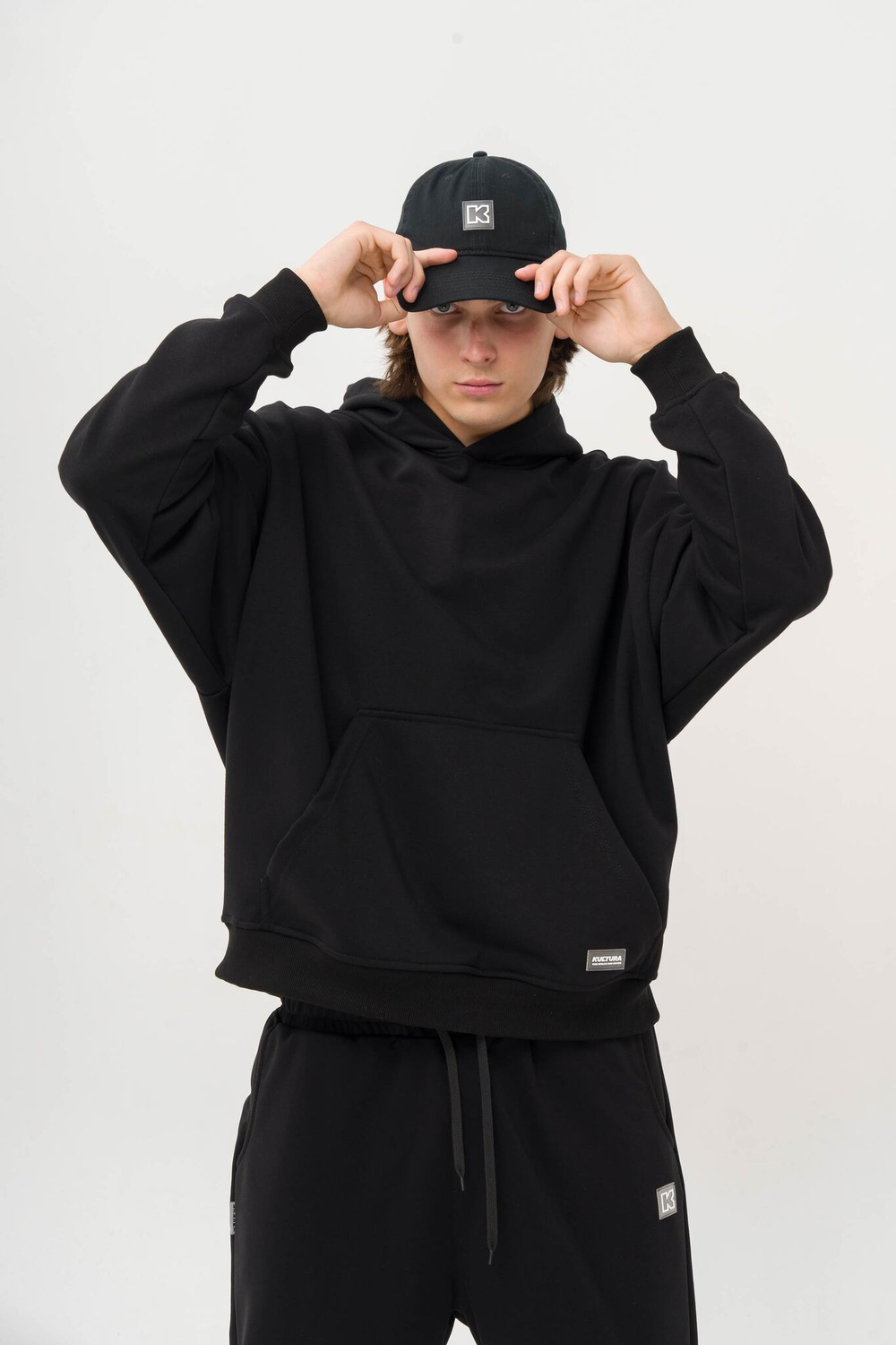 Худи KUL'TURA OverSize "Basic" Черный