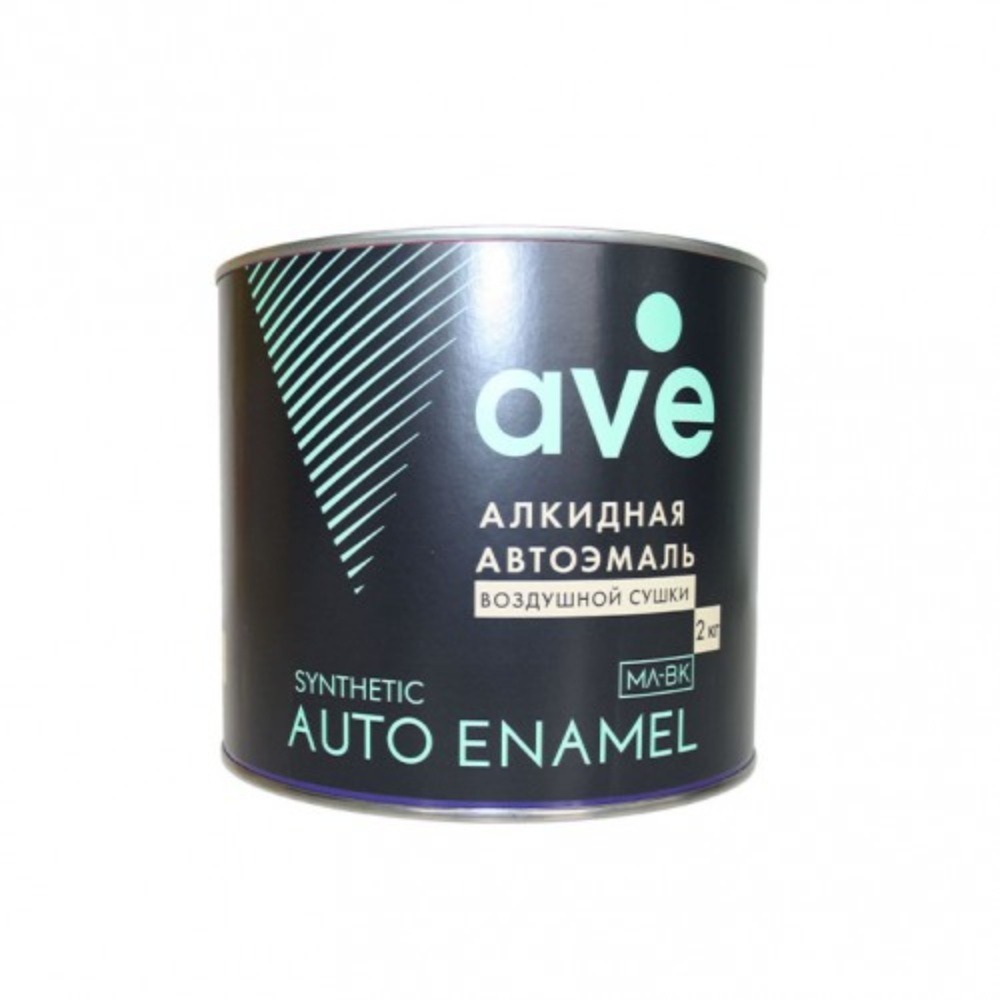 Автоэмаль алкидная AVE 1035 Желтая 2кг