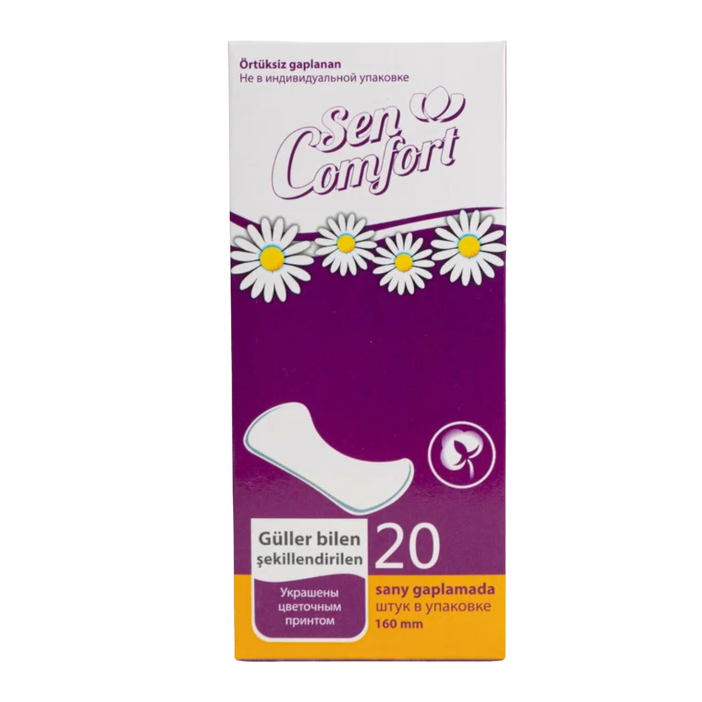 Прокладки ежедн. Sen Comfort 160мм Normal 20шт