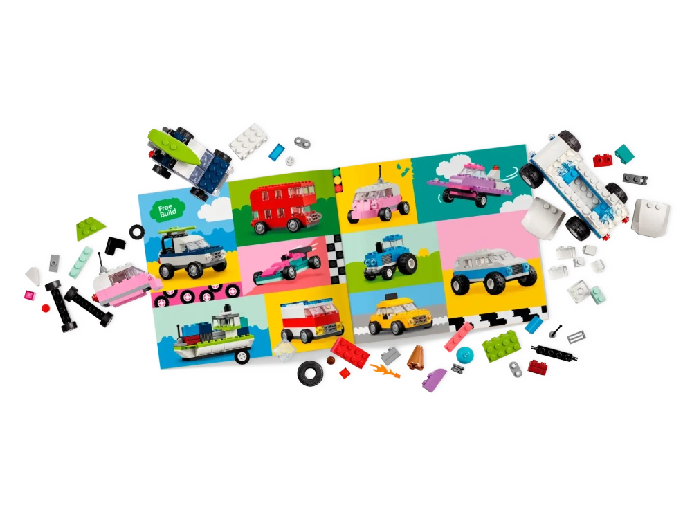Конструктор LEGO Classic 11036 Создавай автомобили