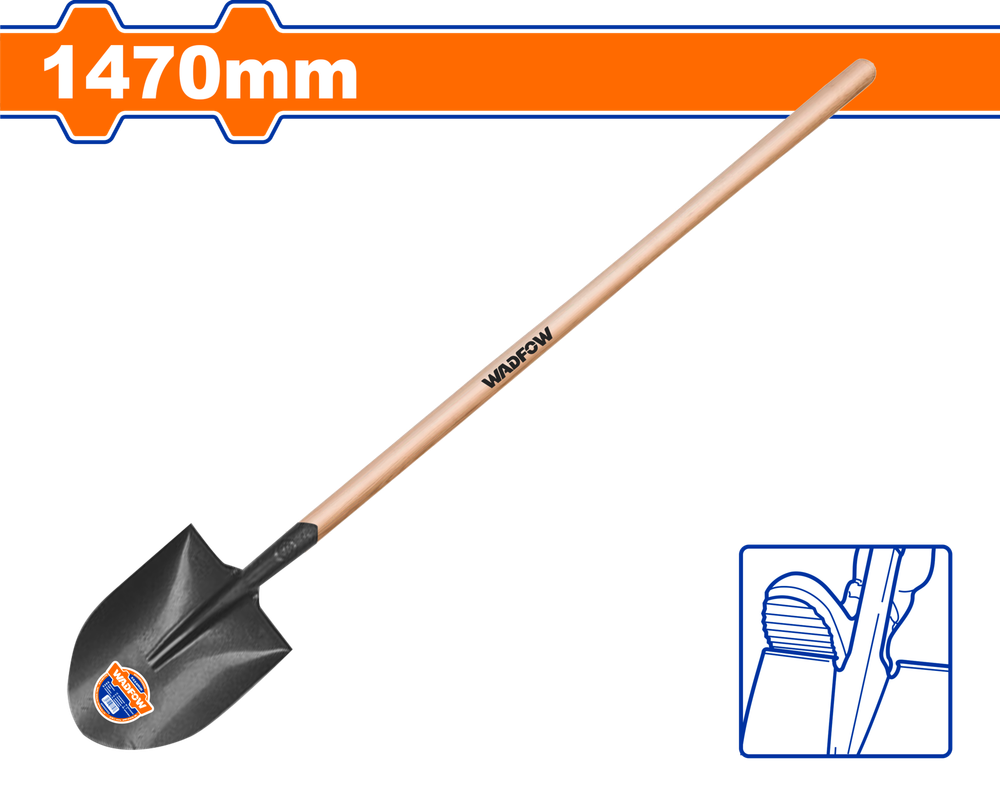 Лопата WADFOW WSE2327 1470 мм