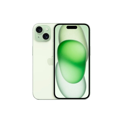 Смартфон Apple iPhone 15 128GB eSIM, Green (Зеленый)