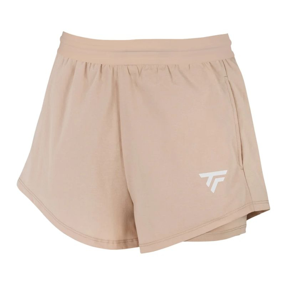 Женские теннисные шорты Tecnifibre X-Loop — sand