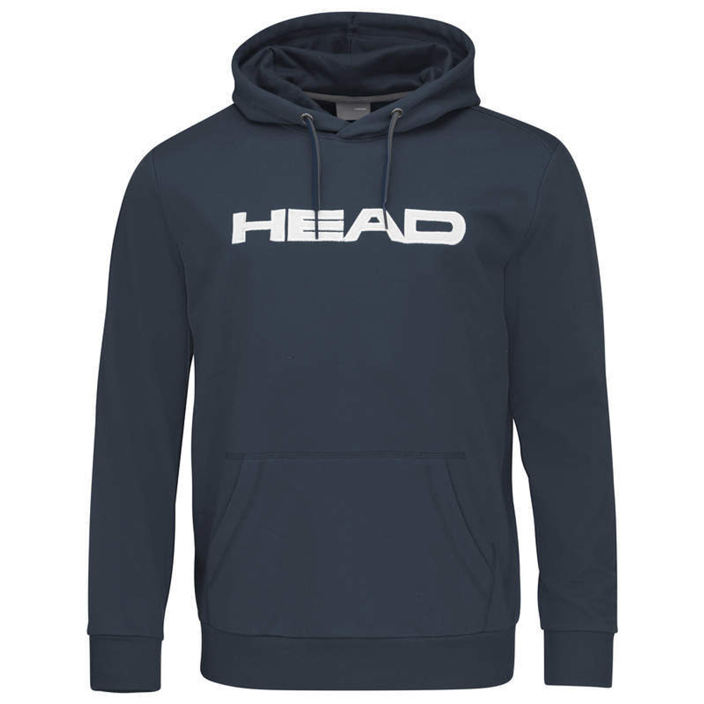 Кофта для мальчика теннисная Head Club Byron Hoodie - navy