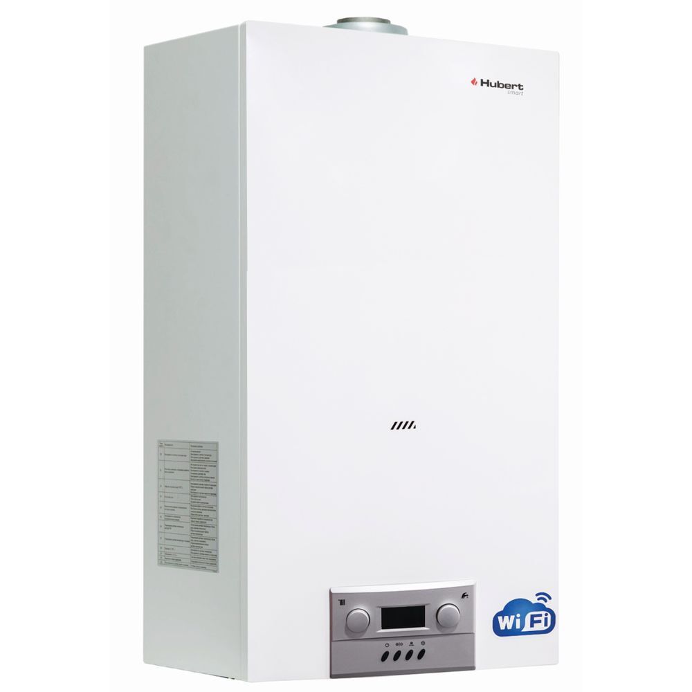 Котел газовый настенный HUBERT Smart AGB 24DX Wi-Fi, 2-ух контур, 24 кВт Котел газовый настенный HUBERT Smart AGB 24DX Wi-Fi, 2-ух контур, 24 кВт