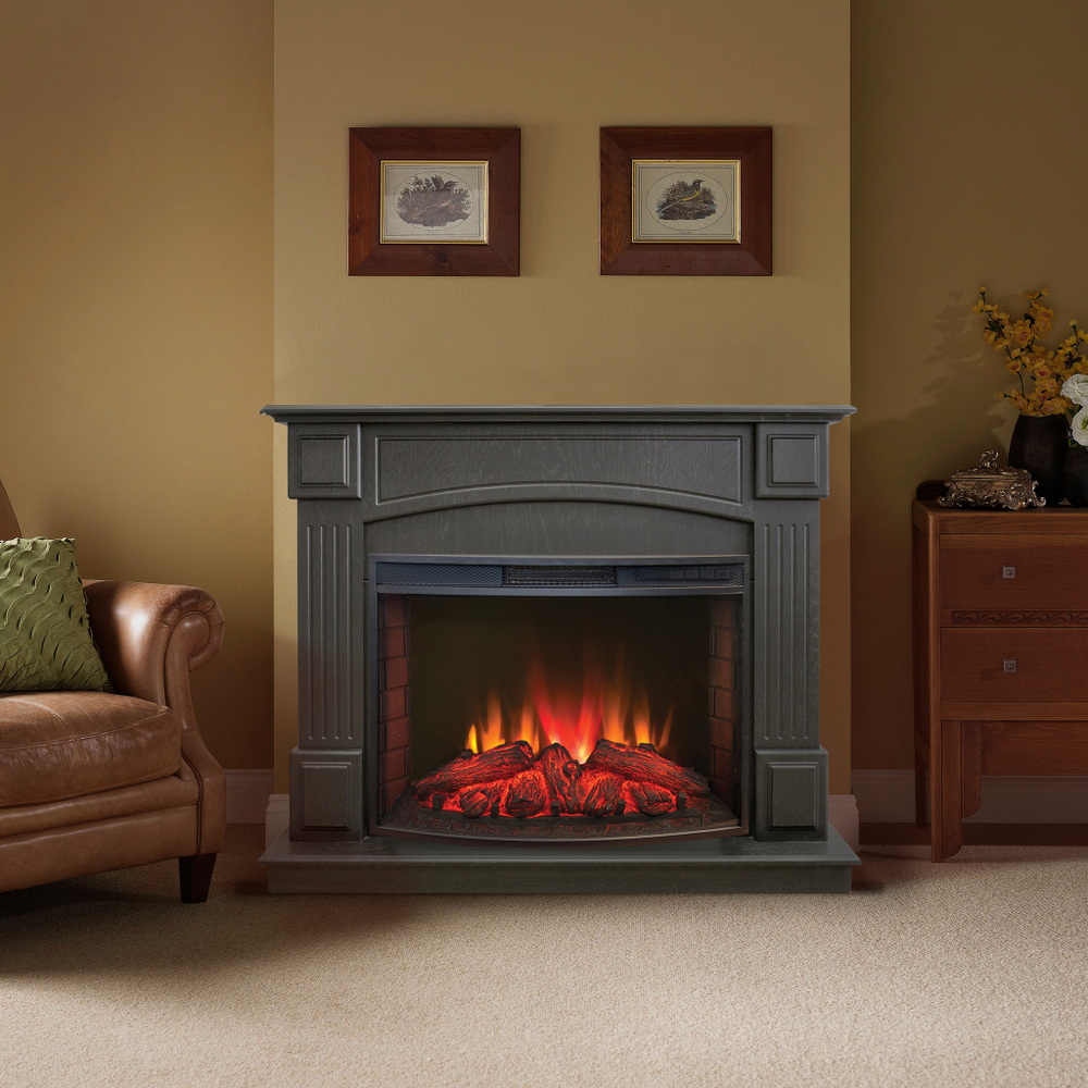 Каминокомплект Real Flame Carolina 24/25,5 DN с очагом Evrika 25,5