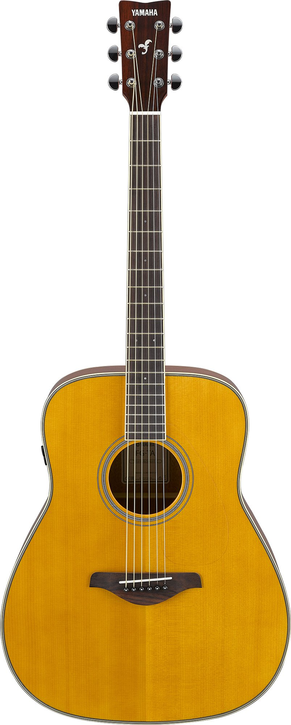 Yamaha FG-TA VINTAGE TINTED Трансакустическая гитара