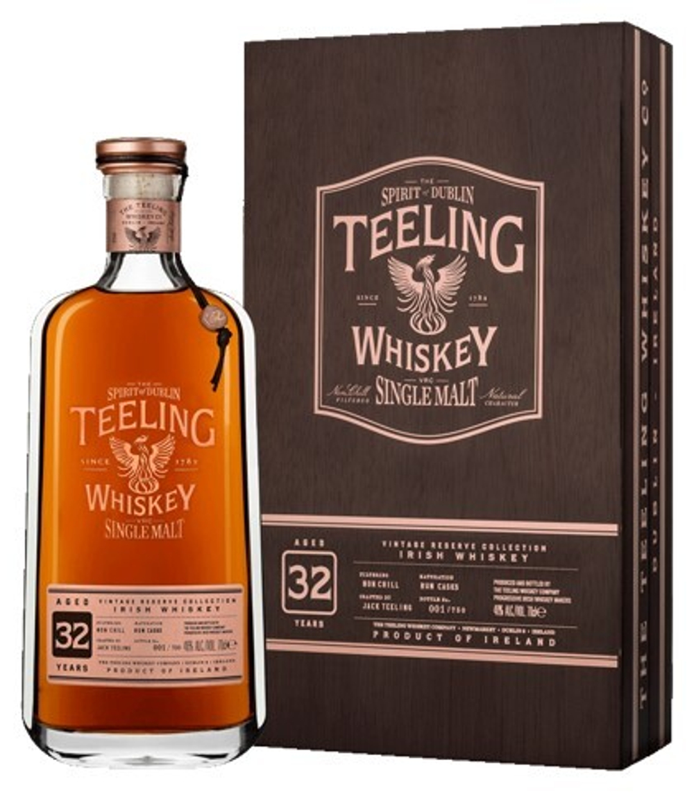 Виски Teeling Single Malt 32 Years 46% 0,7 л