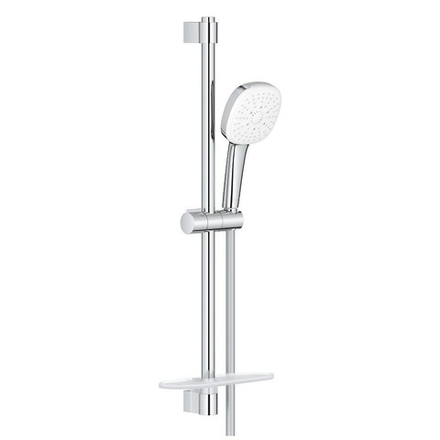 Набор для душа GROHE Tempesta Cube 110, 3 режима струи, с полочкой, хром (27576003)