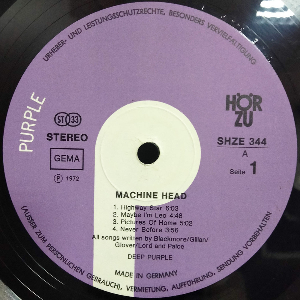 Deep Purple / Machine Head (LP)