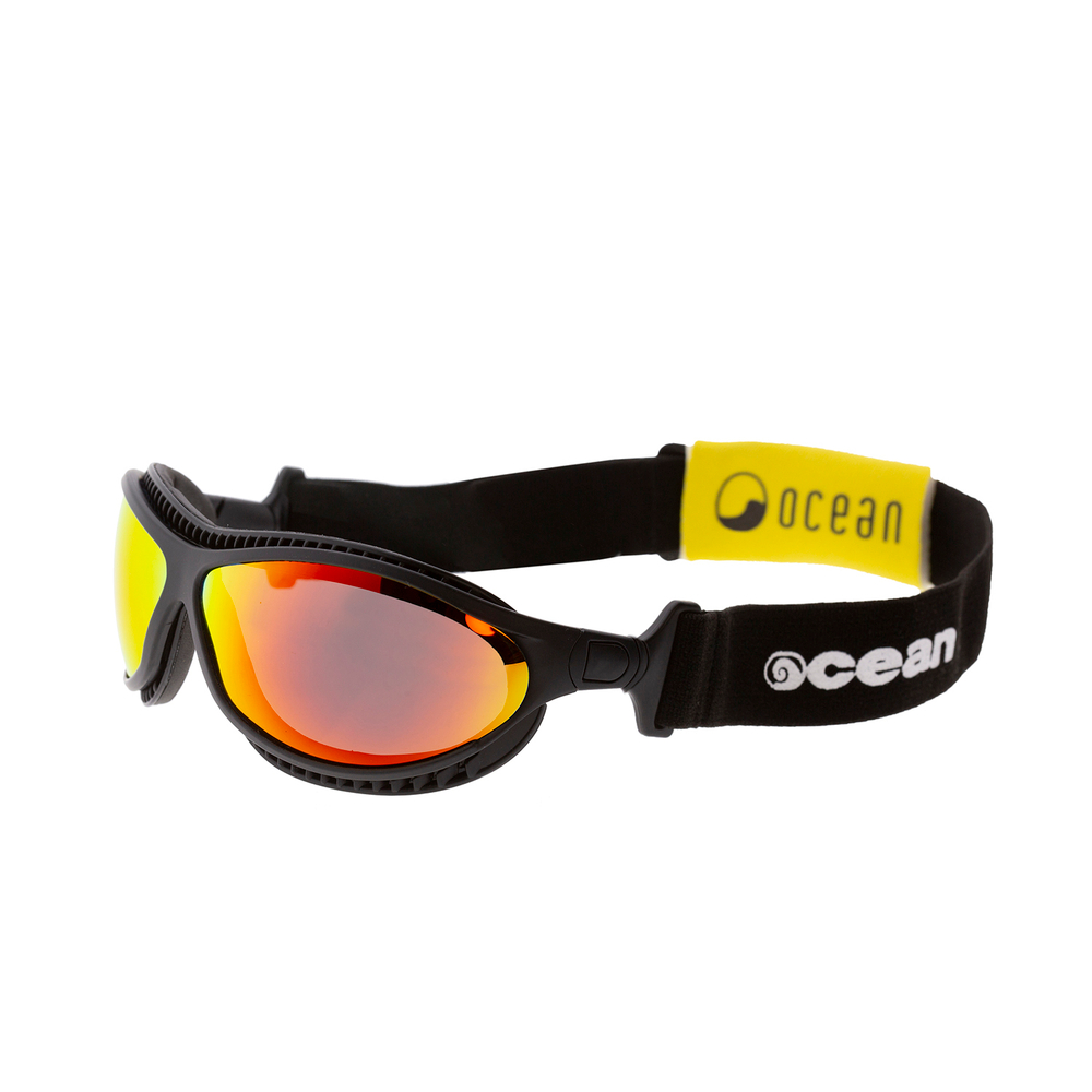 Спортивные очки OCEAN Tierra de fuego Matt Black / Revo Orange Polarized lenses