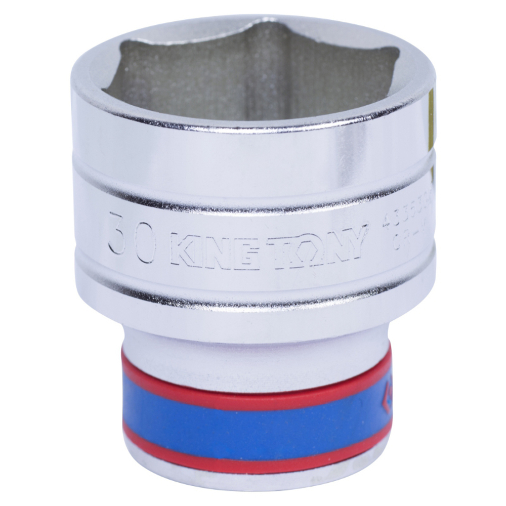 Головка торцевая стандартная шестигранная 1/2", 30 мм KING TONY 433530M