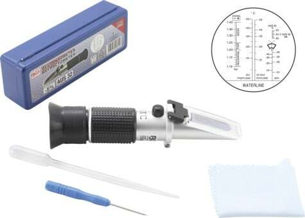 BGS - 1824-BGS - Antifreeze-/Battery Acid Testing Unit (Refractometer)
