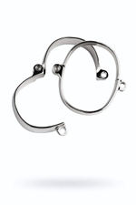 Наручники Toyfa Metal серебристые 11,2 см