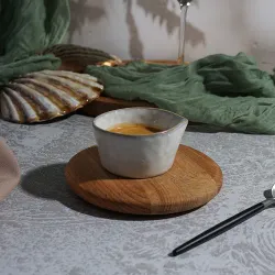 Соусник 50 мл d 6,5 см h3,5 см круглый керамика Gray Frutti di Mare P.L. [6]