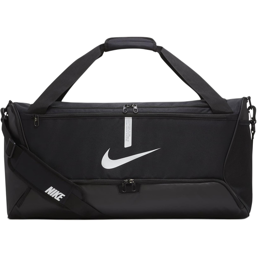 Nike 60L Polyester Portable One Shoulder Crossbody Camping Bag Travel Bag Unisex Black
