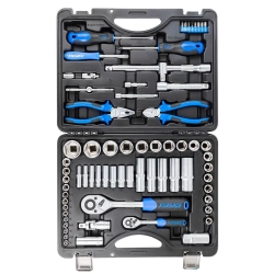 Набор инструментов 69пр.,1/4'',1/2'',(6гр.)(4-32мм) Forsage F-4603-5