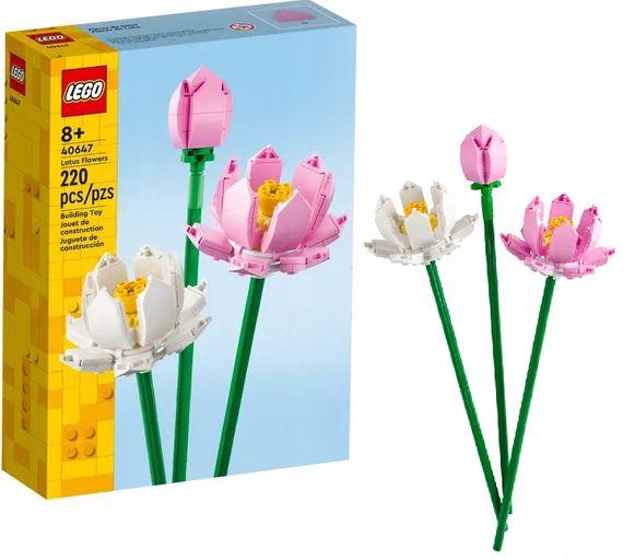 LEGO Constructor Icons Botanicals Lotus Flowers
