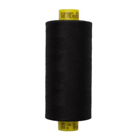 Нитки GUTERMANN Mara №150 черные (000)