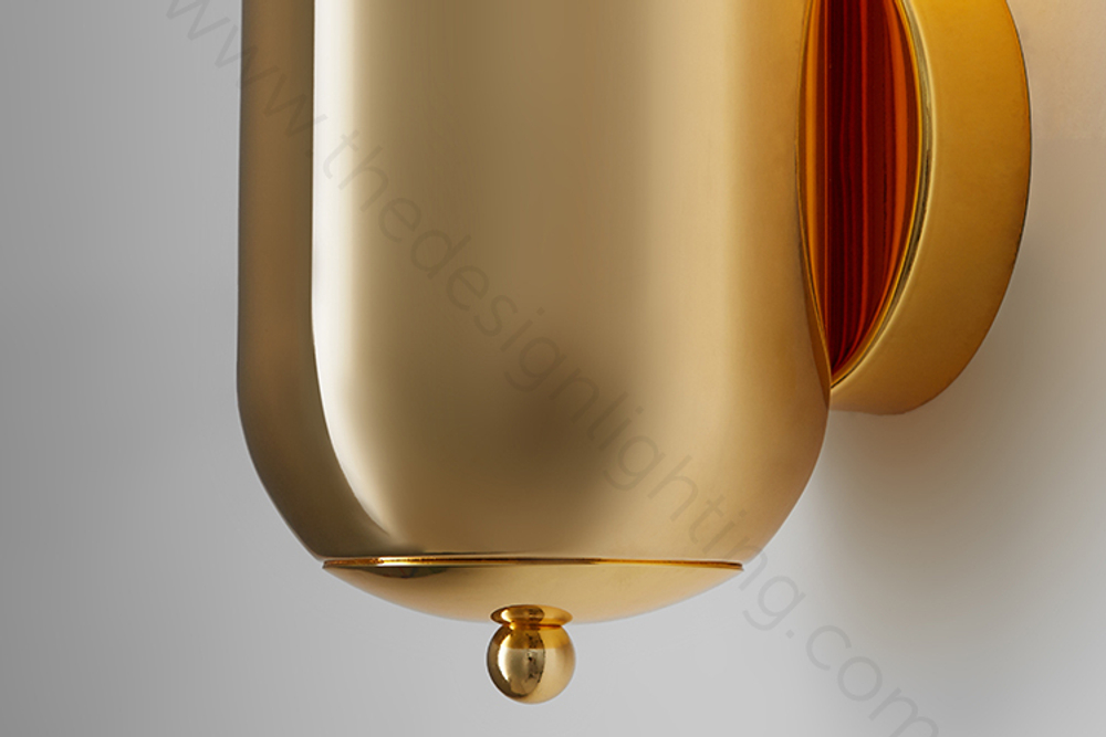 Wall design lamp Aballs by Parachilna (Black)