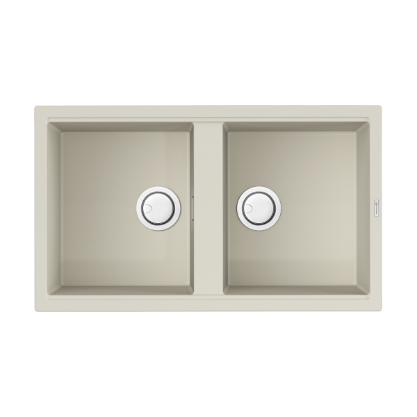 Мойка Kitagawa 86-2-WH Artceramic/белый